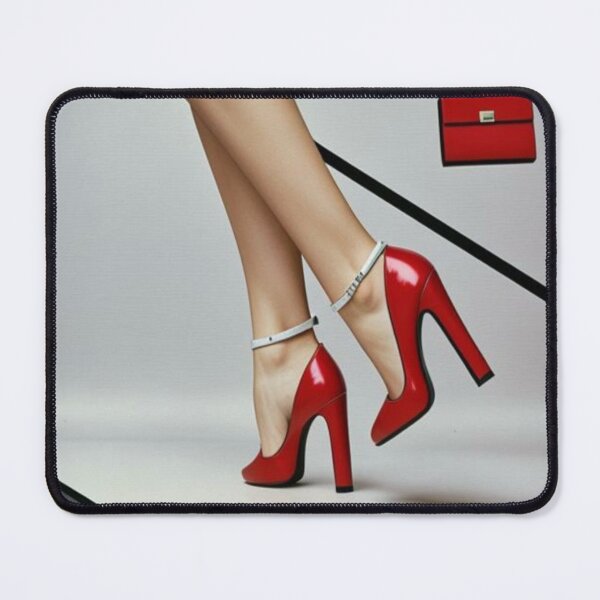 Item preview, red heels designed and sold by Shazzi shop.