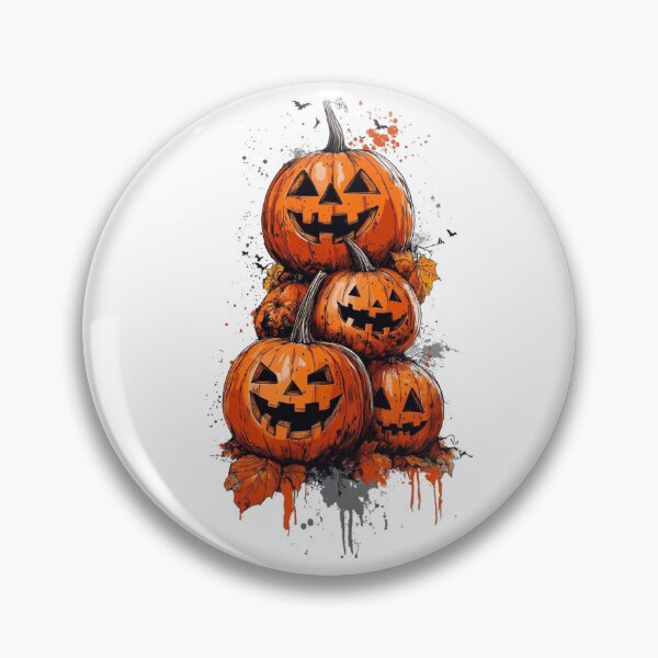 Item preview, Halloween Pumpkin Stack Spooky Jack O Lantern Fall Autumn Design designed and sold by anemiche.