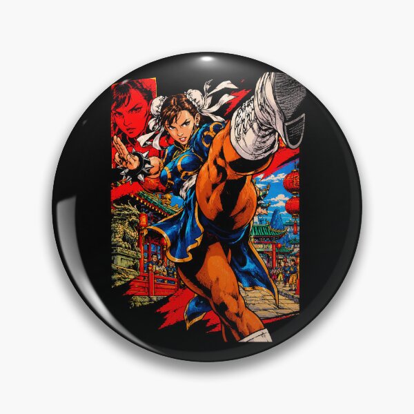 Item preview, Chun-Li Street Fighter Stage designed and sold by Dark Days Design.
