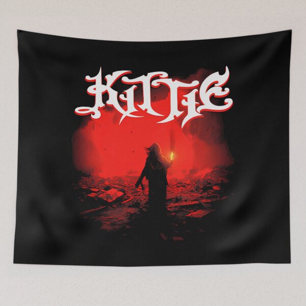 Item preview, Kittie Apocalyptic Flame Gothic Nu Metal Artwork designed and sold by collin-certly.