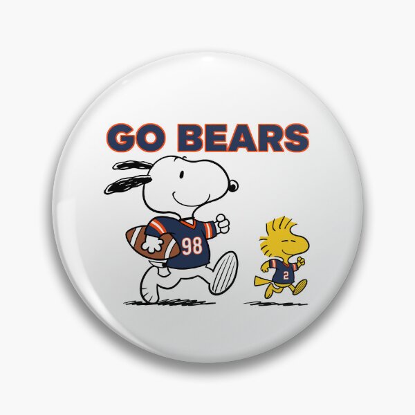 Item preview, Snoopy & Woodstock Chicago Bears Football Retro F703 designed and sold by GLUVY-THEME.