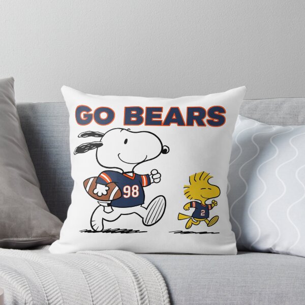 Item preview, Snoopy & Woodstock Chicago Bears Football Retro F703 designed and sold by GLUVY-THEME.