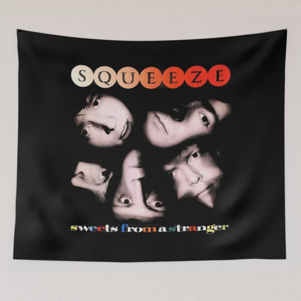 Item preview, Logo Vintage Fan Tour Music Squeeze Band Album designed and sold by circliqueart.