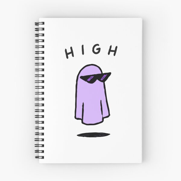 Artikelvorschau, High Ghost – Lustiges Weed-Halloween entworfen und verkauft von Cannaxes Studio.