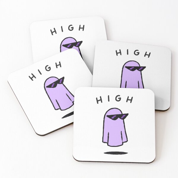 Item preview, High Ghost – Funny Weed Halloween designed and sold by Cannaxes Studio.