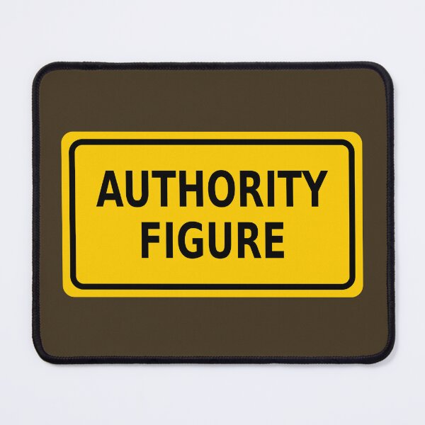 Item preview, Authority Figure Label designed and sold by Karate Octopus.