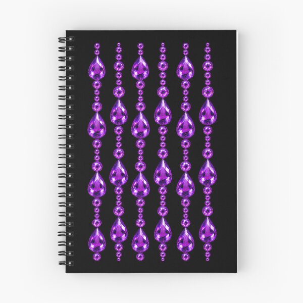 Item preview, BIRTHSTONE COLLECTION ⭐ CASCADE - FEBRUARY • AMETHYST •  Modern designed and sold by WheelieGdArt.