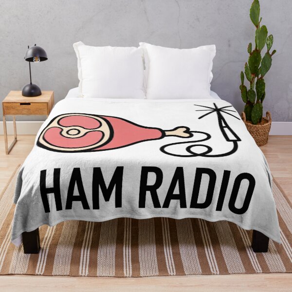 Item preview, Ham Radio - Ham & Antenna Funny Amateur Radio Design designed and sold by Sekla-Studio.