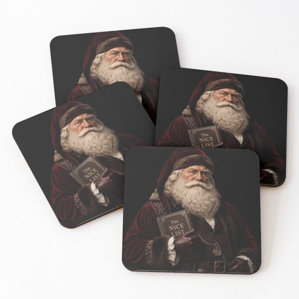 Item preview, Dark Academia Vintage Santa Claus Graphic designed and sold by LazyDayzCo.