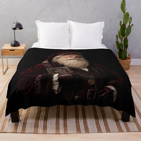Item preview, Dark Academia Vintage Santa Claus Graphic designed and sold by LazyDayzCo.