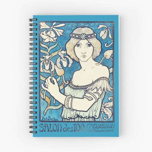 Item preview, Vintage lady Exhibition poster Paul Berthon. designed and sold by Shoot-The-Moon.