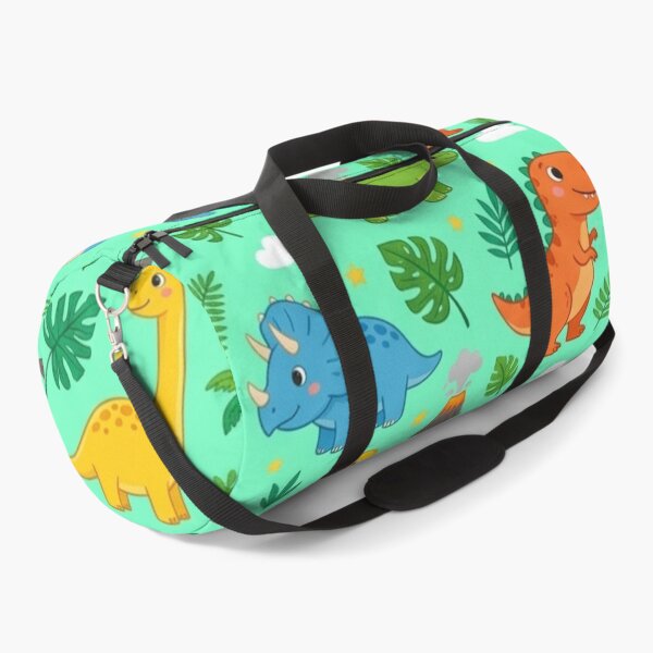 Item preview, Cute Baby Dinosaur Tropical Seamless Pattern designed and sold by ShivCraftStudio.