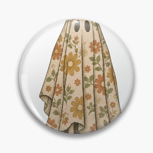 Item preview, Floral Ghost – Vintage Cottagecore Halloween designed and sold by pinkaesthetik.