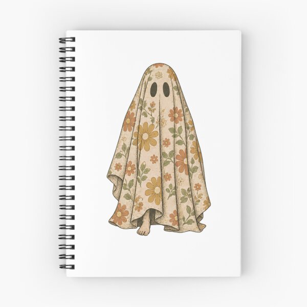 Item preview, Floral Ghost – Vintage Cottagecore Halloween designed and sold by pinkaesthetik.