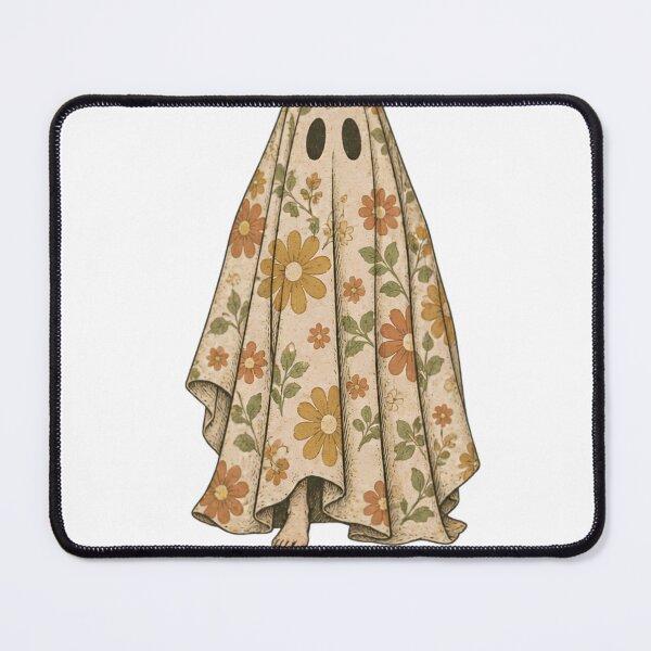 Item preview, Floral Ghost – Vintage Cottagecore Halloween designed and sold by pinkaesthetik.