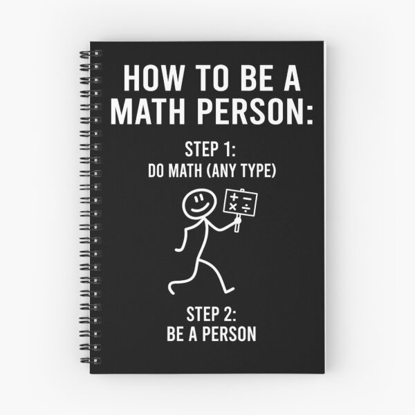 Item preview, How to Be a Math Person designed and sold by Zbixu.