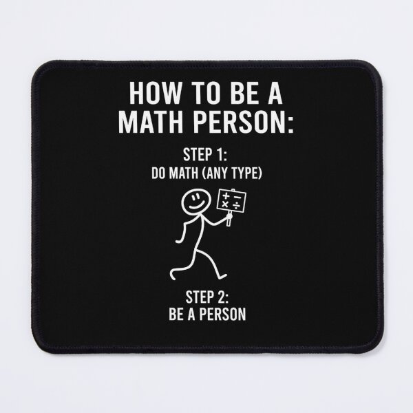 Item preview, How to Be a Math Person designed and sold by Zbixu.