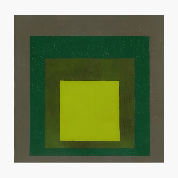 Item preview, Josef Albers art - Josef Albers artist - Josef Albers painting - Josef Albers abstract art - Josef Albers color theory designed and sold by Rohyadalim.