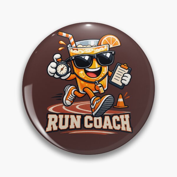 Item preview, Running Coach Orange Juice Character designed and sold by BROHLine Studio.