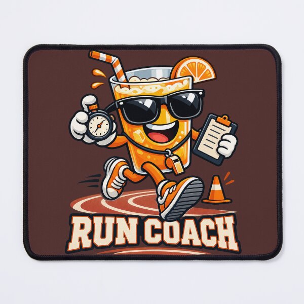 Item preview, Running Coach Orange Juice Character designed and sold by BROHLine Studio.