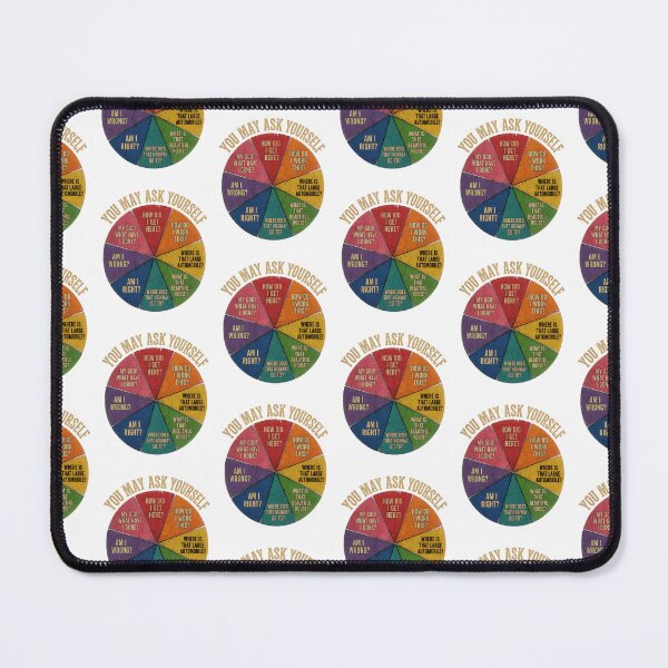 Item preview, You May Ask Yourself Funny Retro Pie Chart Distressed Graphic designed and sold by SEINENGAPPI18.