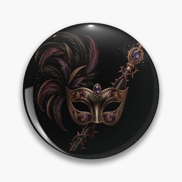 Item preview, Masquerade Mask | Venetian Victorian Gothic Opera Art designed and sold by Briarmoire.