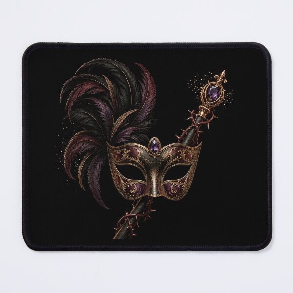 Item preview, Masquerade Mask | Venetian Victorian Gothic Opera Art designed and sold by Briarmoire.