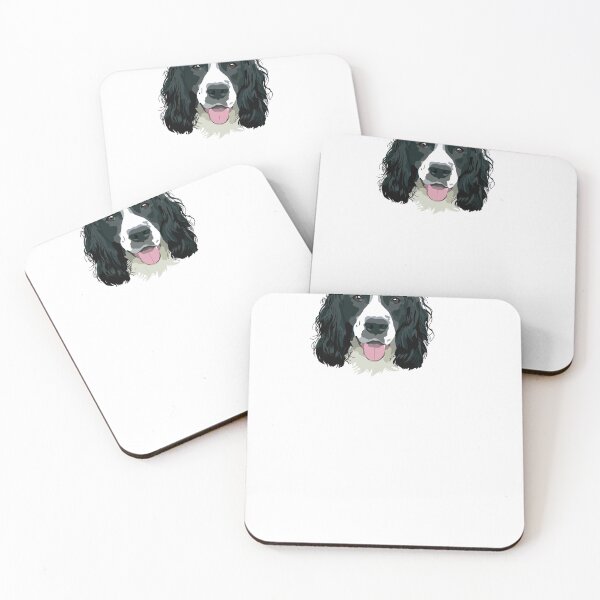 Item preview, Happy Springer Spaniel Portrait designed and sold by Levi & Koda Studio.