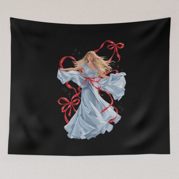 Item preview, Taylor Swift Dancing in Blue Dress – Swiftie Pop Music Aesthetic designed and sold by Kimheawon.