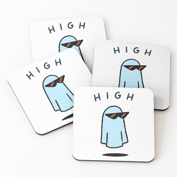 Item preview, High AF Ghost – Funny Halloween designed and sold by Cannaxes Studio.