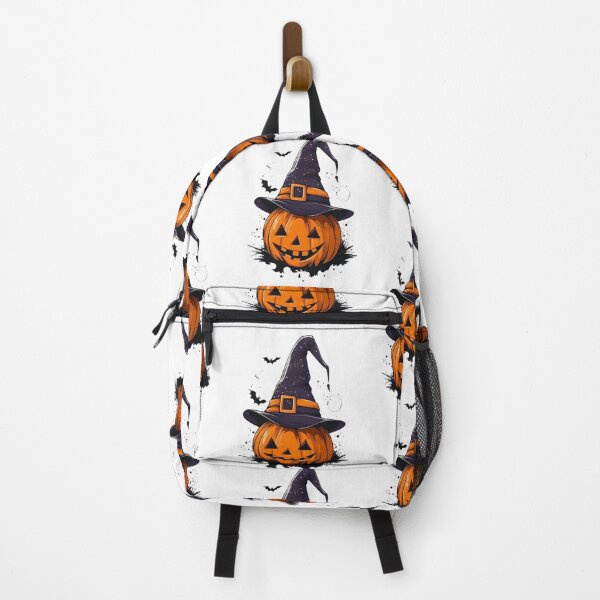 Item preview, Halloween Pumpkin Witch Hat Spooky Jack O Lantern Fall Autumn Design designed and sold by anemiche.
