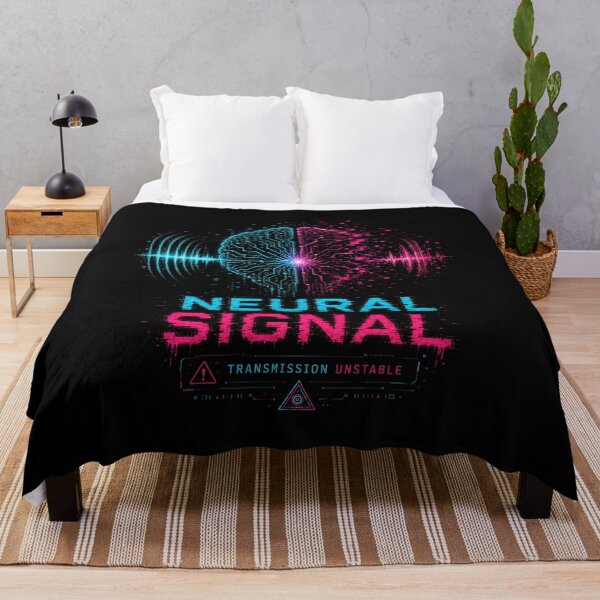Item preview, Neural Signal – Transmission Unstable designed and sold by JupiterGlitchEmpire.