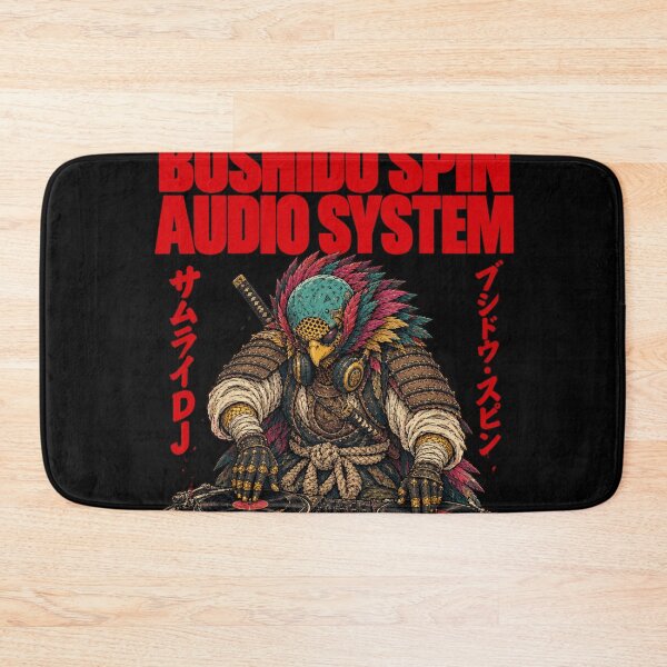 Item preview, Bushido Spin Audio System Eagle Samurai DJ - Tengu Bird Samurai DJ Art designed and sold by BRTHRCNK01.