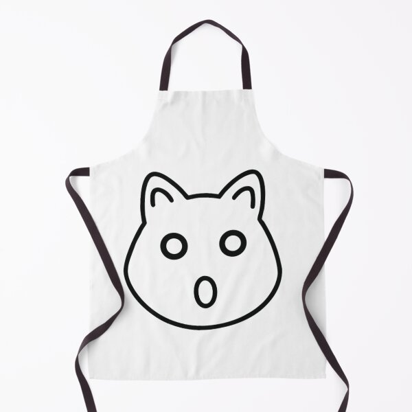 Item preview, Cute Feline Face Simple Cat Outline Art designed and sold by Ikochane.