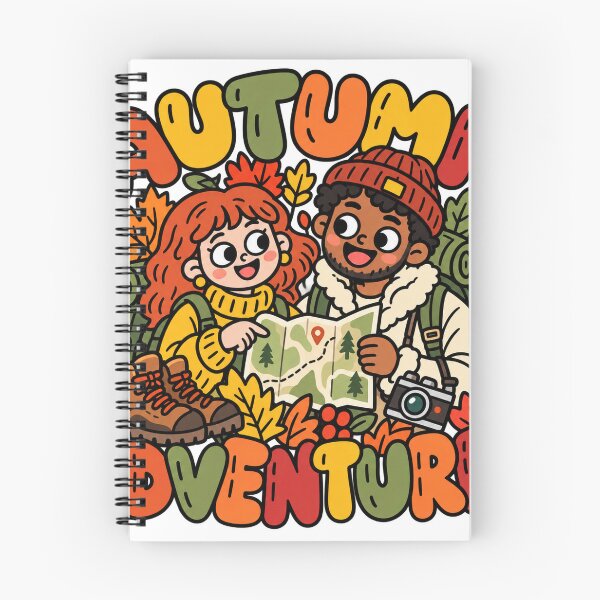 Item preview, Autumn Adventures Cute Autumn Travel Cartoon	 designed and sold by The198X.