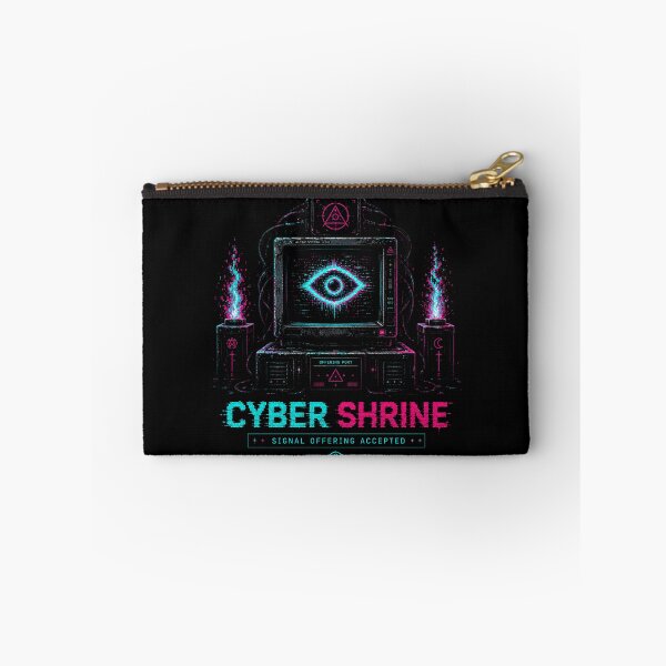 Artikelvorschau, Cyber-Schrein – Signalspende angenommen entworfen und verkauft von JupiterGlitchEmpire.