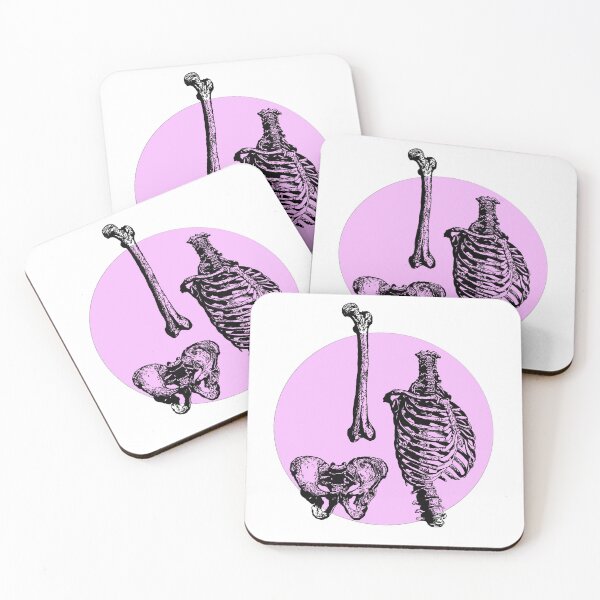 Item preview, graphic skeleton illustration  designed and sold by BethRoseArts.