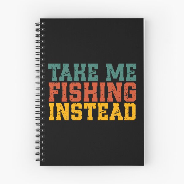 Item preview, Take Me Fishing Instead | Vintage Fishing Quote | Retro Outdoor & Fishing Humor designed and sold by stylishdzign.