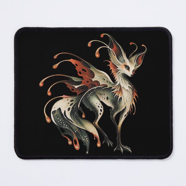 Item preview, Ethereal Winged Fox Spirit Enchanted Fantasy Creature designed and sold by zzz888.