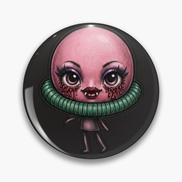 Item preview, Goth Vampire Chibi with Bleeding Eyes designed and sold by LujziWorld.