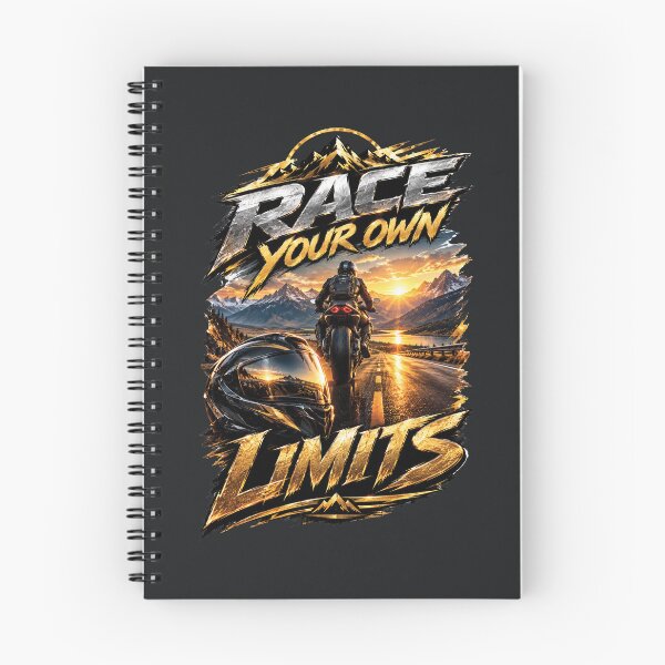 Item preview, Race Your Own Limits Motorcycle Adventure Design designed and sold by M. Mamdouh Artworks.