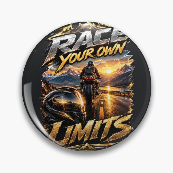 Item preview, Race Your Own Limits Motorcycle Adventure Design designed and sold by M. Mamdouh Artworks.
