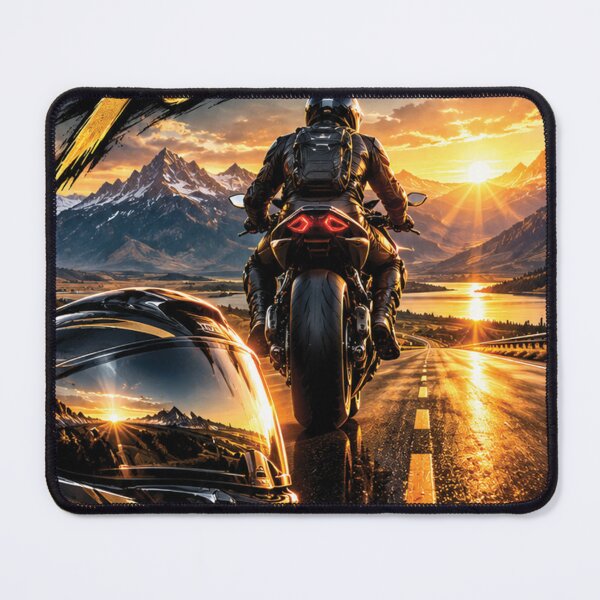 Item preview, Race Your Own Limits Motorcycle Adventure Design designed and sold by M. Mamdouh Artworks.