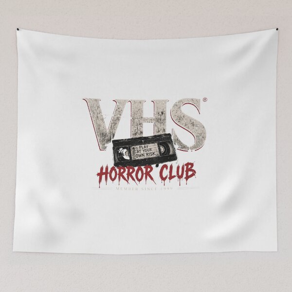 Item preview, VHS Horror Club – Retro Horror Tape, Member Since 1999 designed and sold by pinkaesthetik.