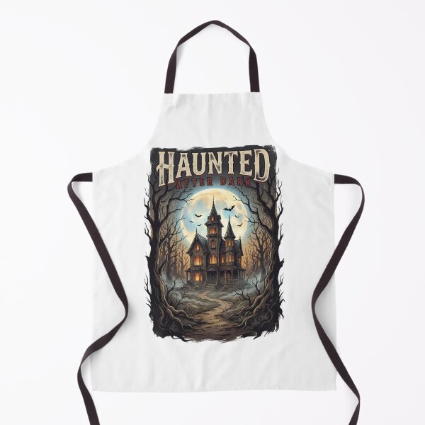 Item preview, Haunted After Dark Halloween Shirt – Gothic Haunted House Spooky T-Shirt designed and sold by SAJ Design Studio.