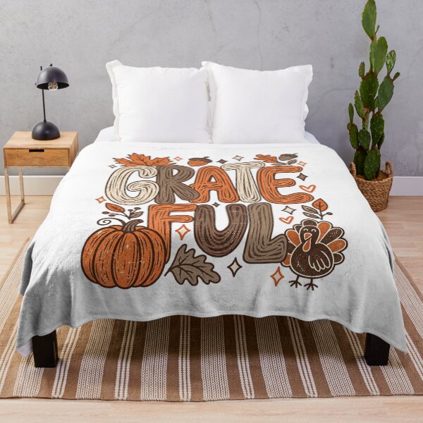 Item preview, Cute Thankful Vibes Pumpkin Turkey Autumn Shirt designed and sold by DesignArtist.ia.