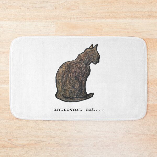 Item preview, Introvert Cat designed and sold by alczar.