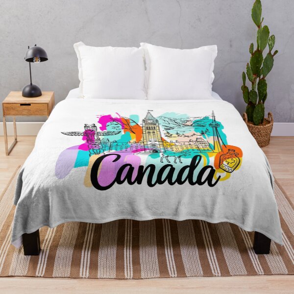 Item preview, Canada Travel Art – Canadian Landmarks designed and sold by EdwinkOne.