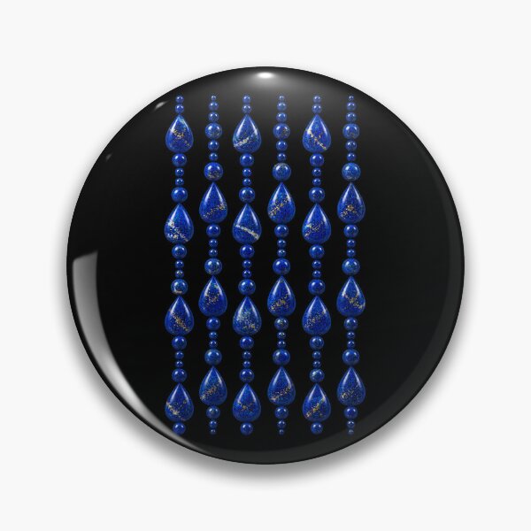 Item preview, BIRTHSTONE COLLECTION ⭐ CASCADE - DECEMBER • LAPIS LAZULI • Traditional designed and sold by WheelieGdArt.