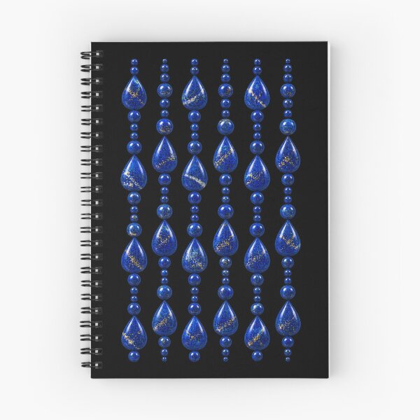 Item preview, BIRTHSTONE COLLECTION ⭐ CASCADE - DECEMBER • LAPIS LAZULI • Traditional designed and sold by WheelieGdArt.